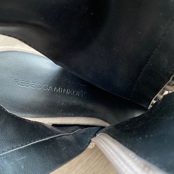 Rebecca Minkoff Elle Suede Lace Up Heeled Espadrilles - Picture 11 of 16